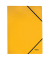 Eckspannmappe Recycle 39080015, A4 gelb Recyclingkarton 430g