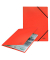 Eckspannmappe Recycle 39080025, A4 rot Recyclingkarton 430g, f&uuml;r ca. 250 Blatt  (80 g/m&sup2;)