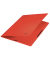 Eckspannmappe Recycle 39080025, A4 rot Recyclingkarton 430g, f&uuml;r ca. 250 Blatt  (80 g/m&sup2;)