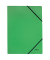 Eckspannmappe Recycle 39080055, A4 grün Recyclingkarton 430g