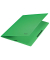 Eckspannmappe Recycle 39080055, A4 grün Recyclingkarton 430g