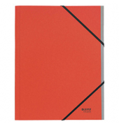 Ordnungsmappe Recycle 3914-00-25, 6-teilig blanko, rot, A4, 6 F&auml;cher