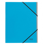 Ordnungsmappe Recycle 3914-00-35, 6-teilig blanko, blau, Din A4, 6 F&auml;cher