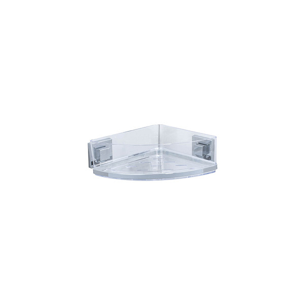 4008838149355 - - Vacuum-Loc® Eckablage Quadro Edelstahl Befestigen ohne bohren Silber glänzend Edelstahl rostfrei glänzend Kunststoff (abs) chrom - silber 4008838149355 - - Vacuum-Loc® Eckablage Quadro Edelstahl Befestigen ohne bohren Silber glänzend Edelstahl rostfrei glänzend Kunststoff (abs) chrom - silber