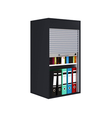Aktos L Rollladenschrank schwarz 1 Fachboden 50,0 x 40,0 x 93,0 cm