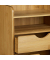 Schreibtisch-Organizer braun Bambus 2 Schubladen, 2 Ablagen Fächer 20,0 x 13,0 x 21,0 cm