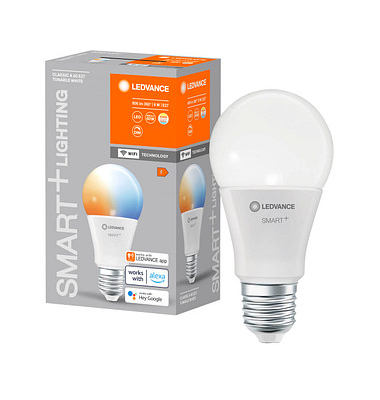 WLAN-Lampe SMART+ WiFi Classic A60 TW E27 9 W matt