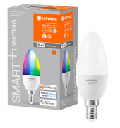 WLAN-Lampe SMART+ WiFi Classic B40 RGBW E14 4,9 W matt