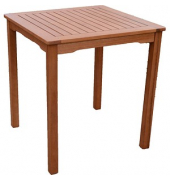 Gartentisch Pittsburgh braun quadratisch 70,0 x 70,0 x 75,0 cm