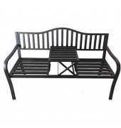 Gartenbank Segula 950505 schwarz Metall 150,0 cm