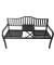 Gartenbank Segula 950505 schwarz Metall 150,0 cm