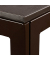 Gartentisch braun quadratisch 77,5 x 77,5 x 74,5 cm