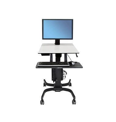 Computertisch WorkFit-C Single HD 24-216-085, , grau