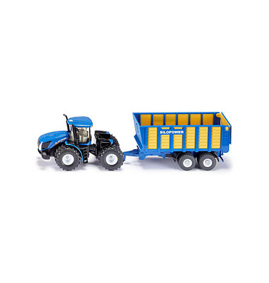 New Holland Traktor mit Silagewagen 1947 Spielzeugauto