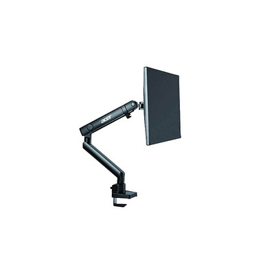 Monitor-Halterung schwarz für 1 Monitor, Tischklemme