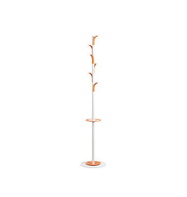 Kleiderständer Palm Springs Mainly White weiß Metall 6 Haken 35,0 x 175,0 cm