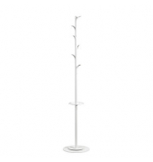 Kleiderständer Palm Springs Mainly White weiß Metall 6 Haken 35,0 x 175,0 cm