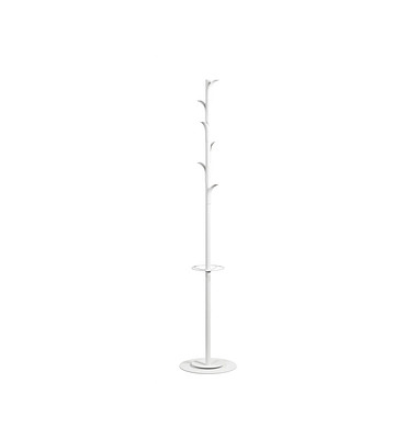 Kleiderständer Palm Springs Mainly White weiß Metall 6 Haken 35,0 x 175,0 cm