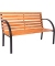 Gartenbank Bellevue 960363 braun Holz 122,0 cm