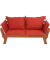Gartenbank Fortuna 985137 braun Holz 192,0 cm