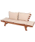 Gartenbank Fortuna 985137 braun Holz 192,0 cm