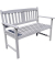 Gartenbank Stirling 985227 grau Holz 110,0 cm