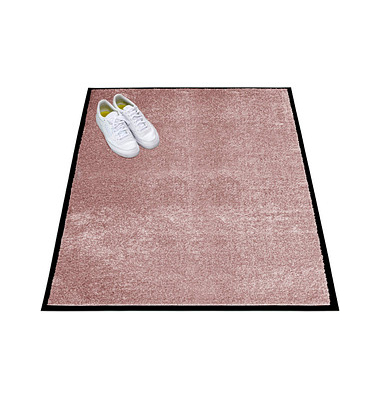 Fußmatte Eazycare Soft rosa 150,0 x 90,0 cm