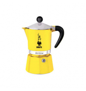 Rainbow Espressokocher gelb, 3 Tassen