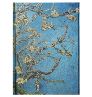 Notizbuch FTNB78, FLAME TREE, blau, A5, liniert, 80g, 88 Blatt / 176 Seiten