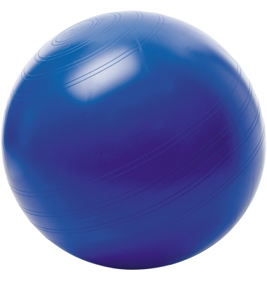 TOGU Sitzball ABS 408664 kein Wegrollen 65cm Größe L blau