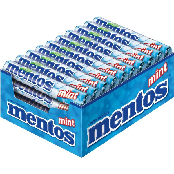 0000087108019 - Kaubonbon Mint 40 Päckchen 0000087108019 Mentos
