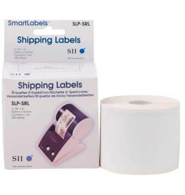 SLP-SRL Versand Etiketten 54 x 101 mm weiß