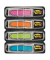 Haftmarker 684-ARR4, Index Mini, 12,7x43,2mm, 4-farbig sortiert, ohne, Z-Notes, Pfeil