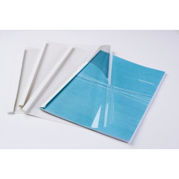 0043859519026 - Thermobindemappe Standard 15mm weiss 0043859519026 5390001 50 Stück