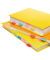 Haftmarker 686L-PGOEU, Index Strong, 25,4x38mm, 3-farbig sortiert, ohne, Z-Notes, rechteckig
