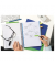 Haftmarker 670-10AB, Page Marker schmal, 12,7x44,4mm, 10-farbig sortiert, ohne, rechteckig