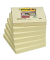 Haftnotizen blanko 654-12SYP, Super Sticky Notes, 76x76mm (BxH), gelb, quadratisch, 76x76mm