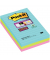 Haftnotizen 4690S3MI, Super Sticky Notes Cosmic Collection, 101x152mm, farbig sortiert (blau/gr&uuml;n/pink), liniert, rechteckig