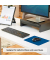 Standard Mauspad 22x18cm, blau 5mm dickes Material mit