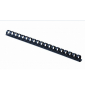 Plastikbinder&uuml;cken 5346706, US-Teilung, 21 Ringe auf A4, blau, 14mm