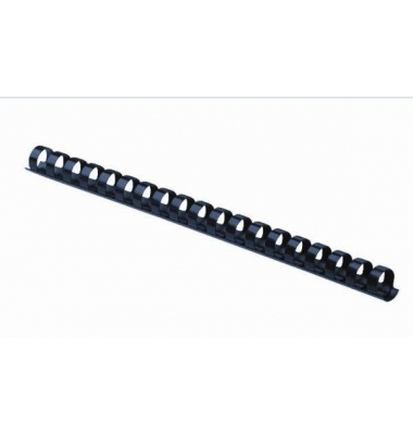 Plastikbinder&uuml;cken 5346706, US-Teilung, 21 Ringe auf A4, blau, 14mm