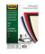 Umschlagkarton Delta 5370305 A4 Karton 250 g/m² rot Lederstruktur