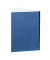 Umschlagkarton Delta 5371305 A4 Karton 250 g/m² blau Lederstruktur
