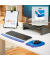 Mousepad Crystals Gel 9114120 blau 20x2x23,3cm