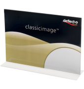 Tischaufsteller Classic Image A4 quer gerade
