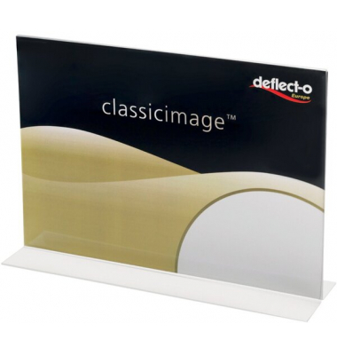 Tischaufsteller Classic Image A4 quer gerade