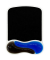 Mousepad Duo Gel 62401 schwarz/blau 24x18,2x2,5cm