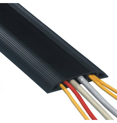 Kabelschutz Addit 153 schwarz, 1,5m geeignet für 6 Kabel von 7mm Dicke