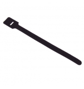 Kabelklettverschl. Addit 003 schw. geeignet für 64 Kabel von 7mm Dicke