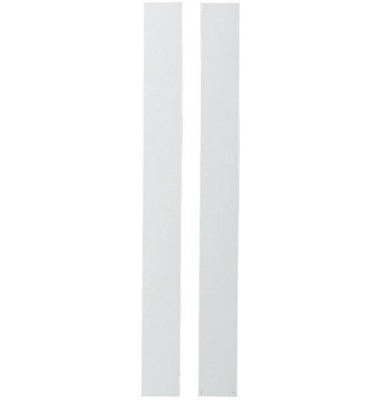 Wand-Magnetleiste, zum Nageln, 1m, weiß, 100x5cm, mit 4 vorgestanzten Wand-Magnetleiste, zum Nageln, 1m, weiß, 100x5cm, mit 4 vorgestanzten